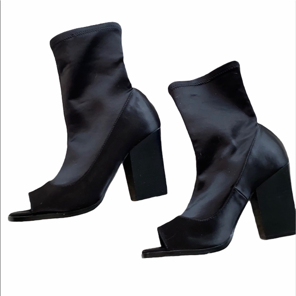 Report Brad peep toe boots